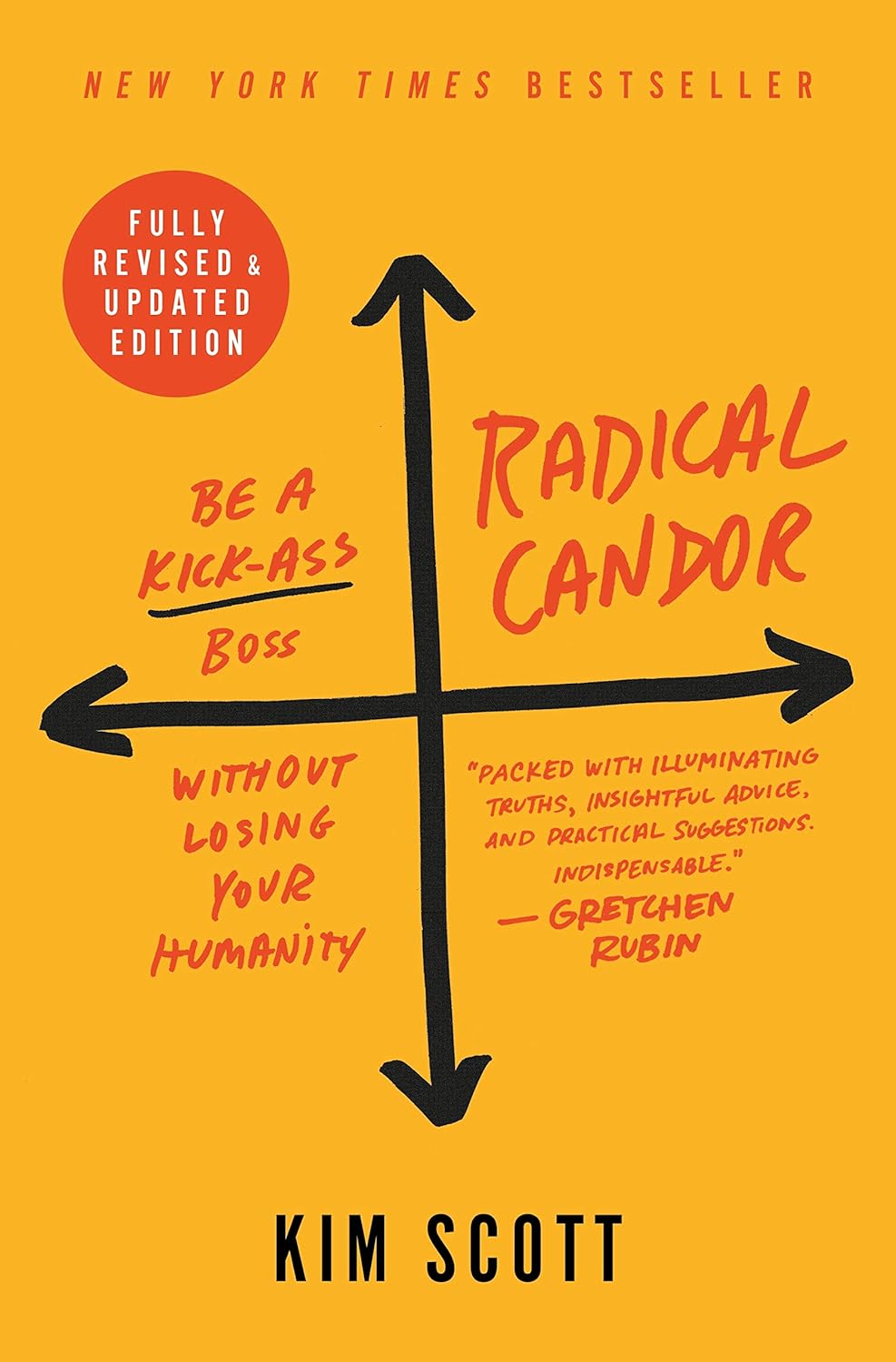 Cover of Radical Candor: Kick ass at work without losing your humanity by [Kim Scott]